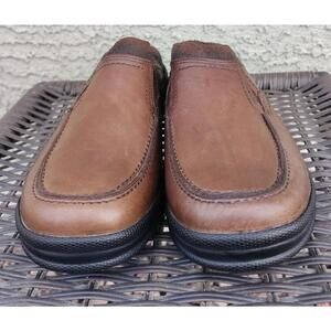 SAS Men's Slip-On Leather Mule Loafer Mahogany 2003722 Size 8M Made in USA